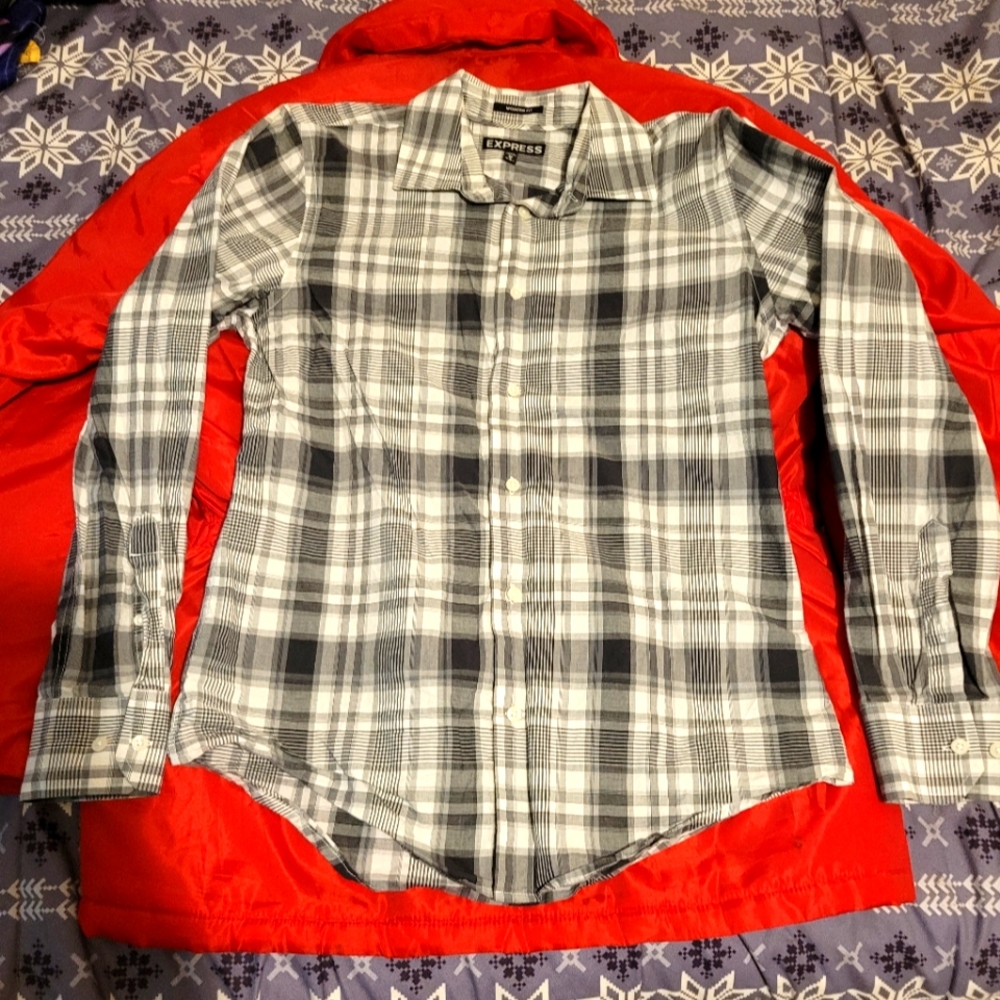 Express Mens Button-down Shirt